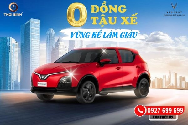 Trả Trước 0 Đồng Sở Hữu Ngay Herio Green, Lăn Bánh Dễ Dàng Tại VinFast Trà Vinh